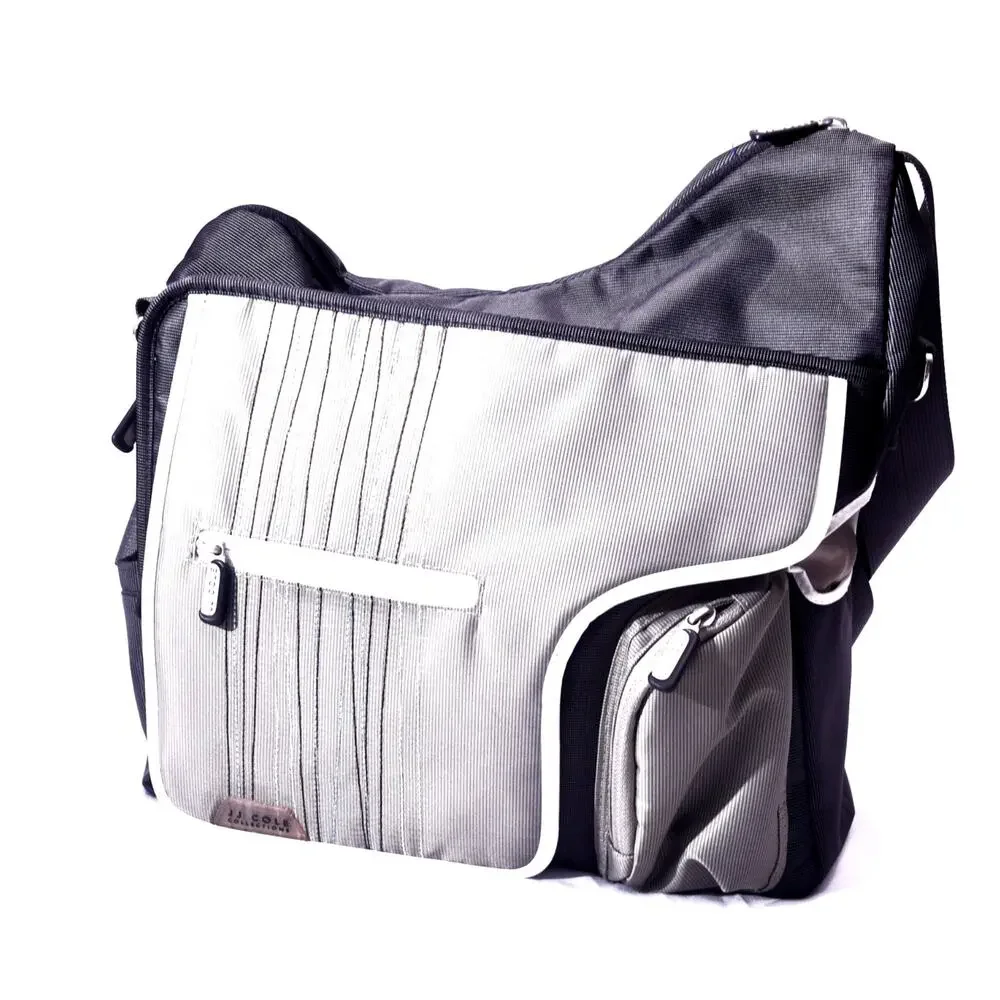 J.J. Cole Collections Messenger Bag Multi Pocket Shoulder Bag
